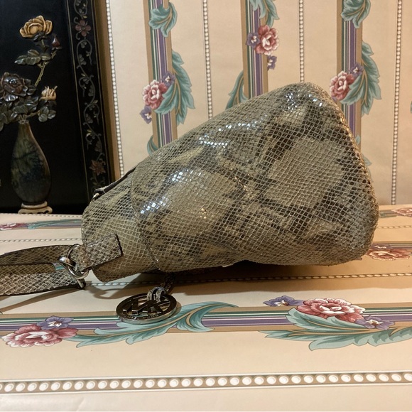 Y2K Michael Kors Suede, Snakeskin Bag - Picture 14 of 16